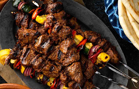 Lamb shish kebab
